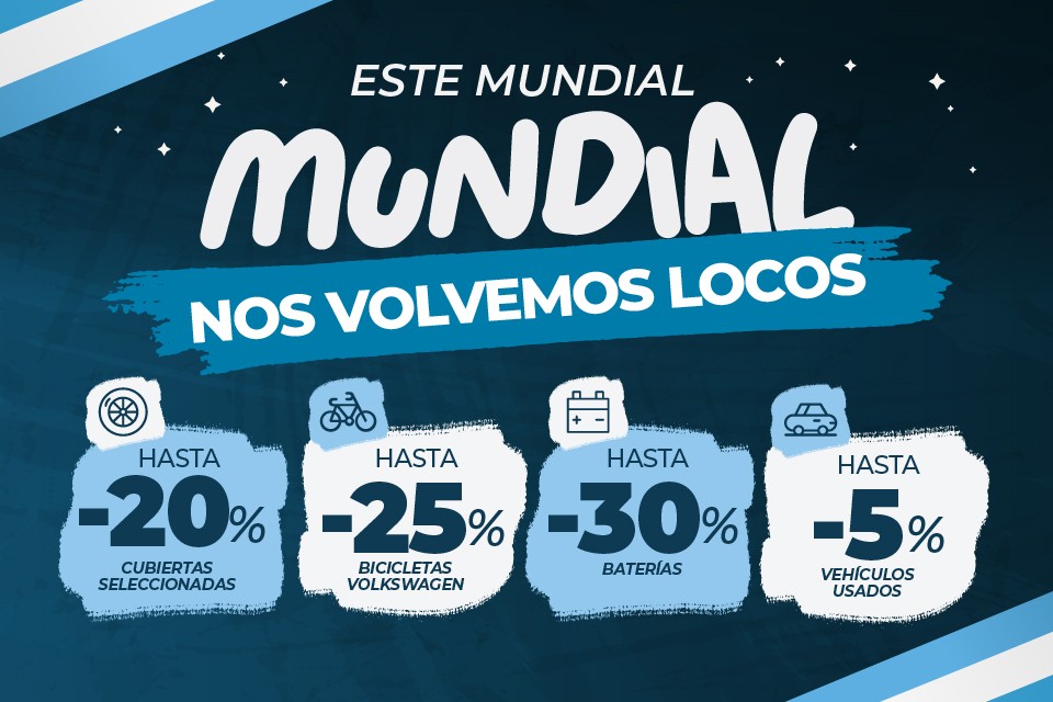 Mundial de Descuentos en Fiorasi y Corradi
